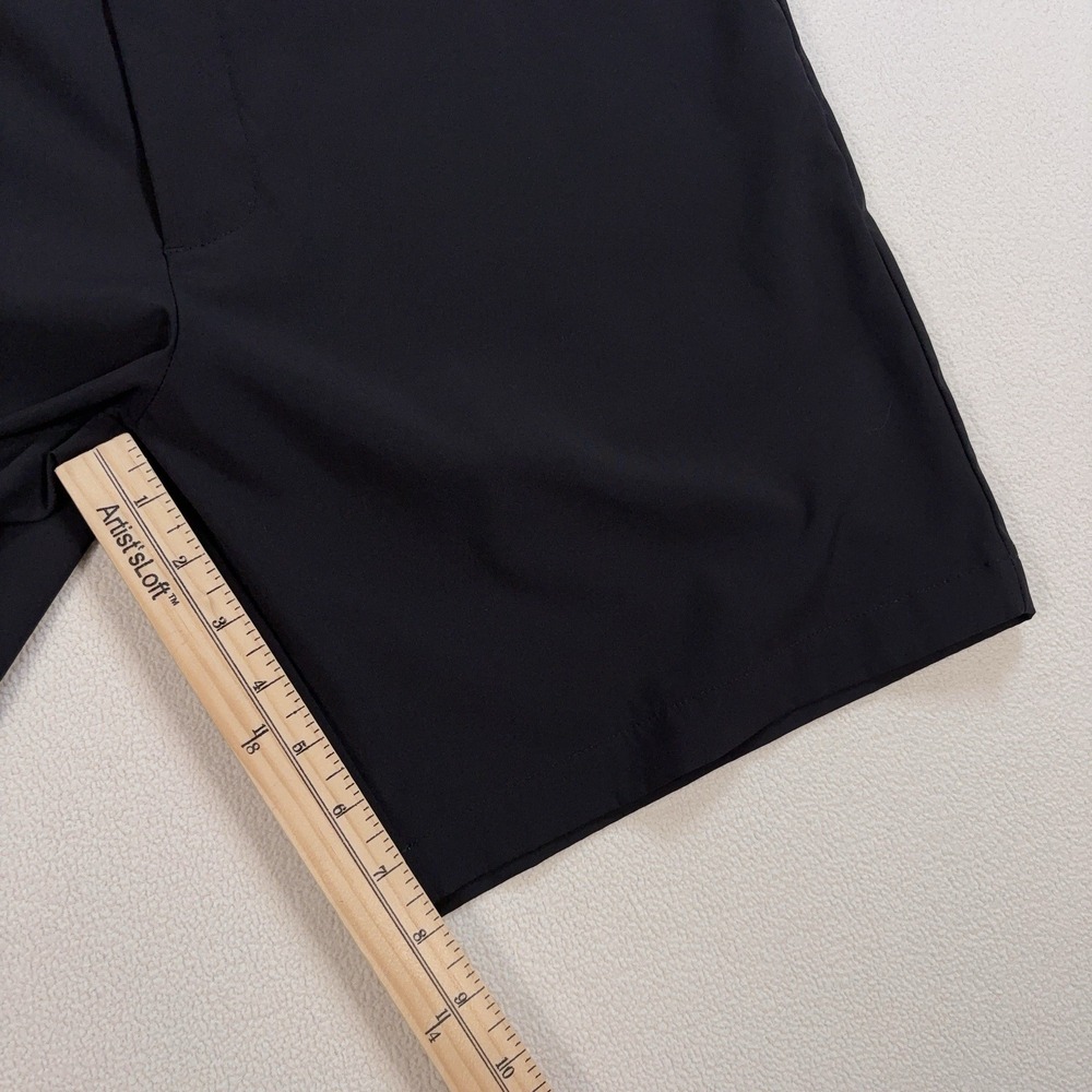 G/Fore 8" Maverick Hybrid Shorts Men's 36 Black Stretch Pockets Golf Chino Logo - Picture 10 of 14